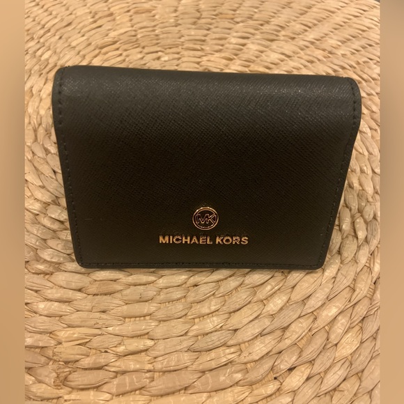Michael Kors black leather Card Wallet - brand new - Picture 8 of 13